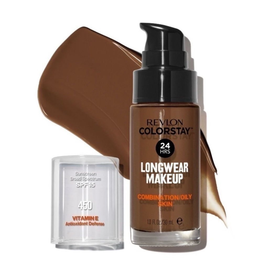 Revlon Colorstay Matte Finish Makeup | Combination/Oily Skin | Mocha 450